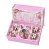 European-style gold-plated ceramic tea set