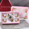 European-style gold-plated ceramic tea set
