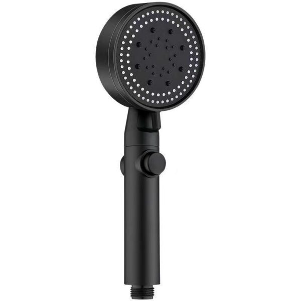 O1CN01iWNxKf1Tzyj5yCZxa_3894112454-0-cib-2.jpg Black five-gear shower shower, pressurized sprinkler head, household shower water heater, bathing hand spray set, one-key water stop