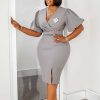 O1CN01B39K7B1vvE8W8yiuj_2209289906234-0-cib.jpg African V-Neck Lantern Sleeve Bodycon Dress Summer Fashion for Women