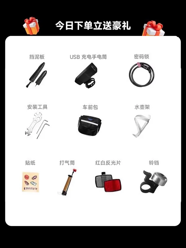 Folding Bike for Unisex Children and Adults