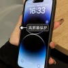 O1CN01b7R1F22GdSTZIYMO6_2212377739038-1.webp Matte black silicone iPhone cases, anti-drop, dustproof, fit models 11-16 Plus, unisex, high-end, transparent options